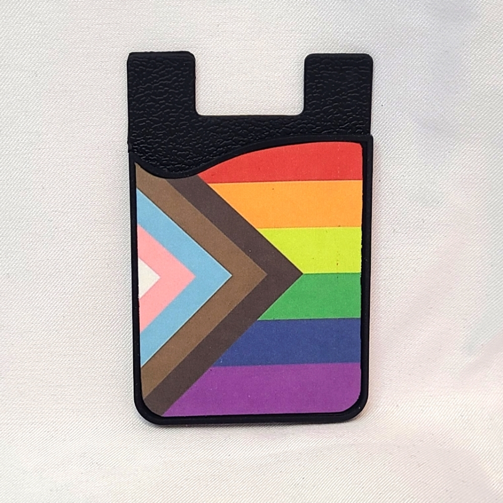 Progress Pride Phone Card Holder